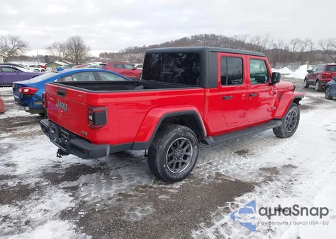 2020 Jeep Gladiator Overland 4X4 from USA, damaged, VIN 1C6HJTFG1LL107171